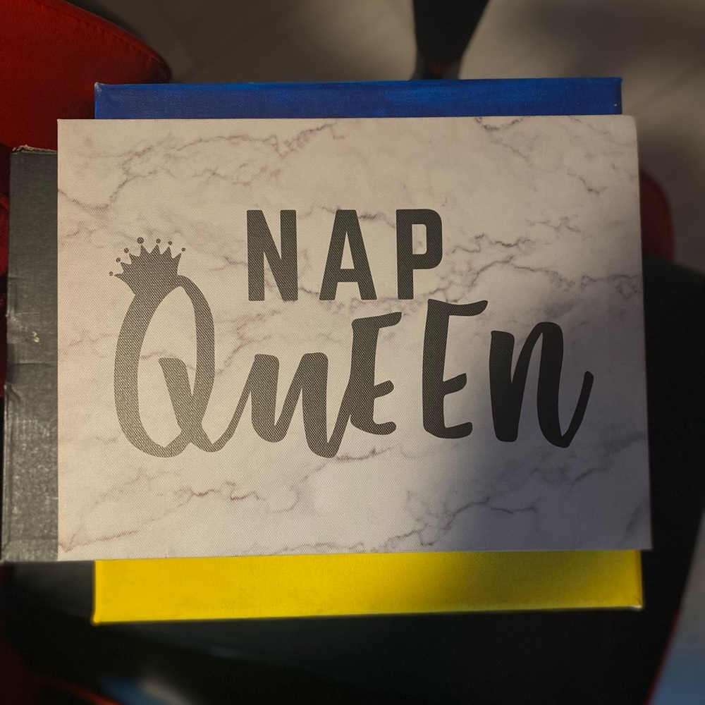 Nap Queen sign